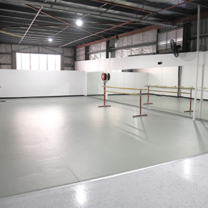 Dance Room 1 Upstairs - Hire (125sqm)